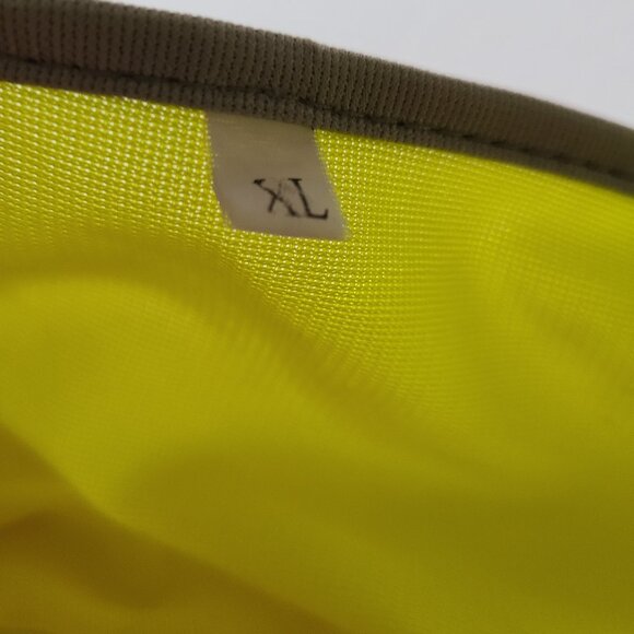 REFLECTVIVE VEST HIGH VISABILITY DAY / NIGHT -NEON YELLOW -ZIPPER FRONT SIZE XL - Picture 10 of 12